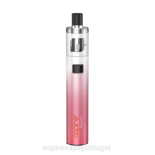Aspire Ecig Portugal - Aspire Pockex kit de edição de aniversário Z20F116 gradiente rosa