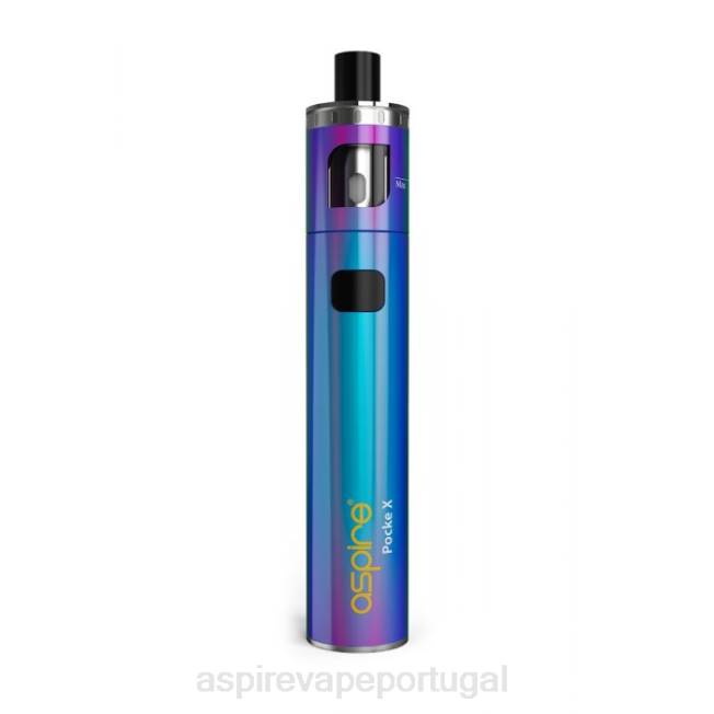 Aspire Vape Lisbon - Aspire Pockex bolso aio Z20F112 arco-íris