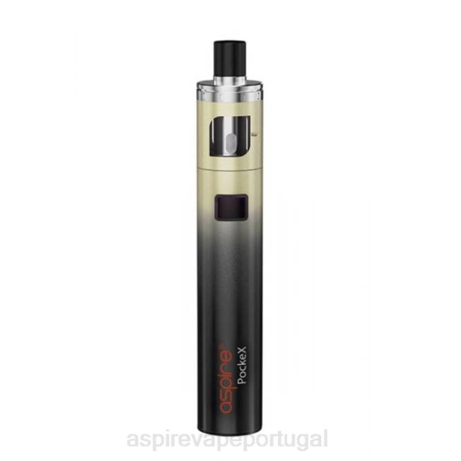 Aspire Vape Shop - Aspire Pockex kit de edição de aniversário Z20F119 gradiente de ouro