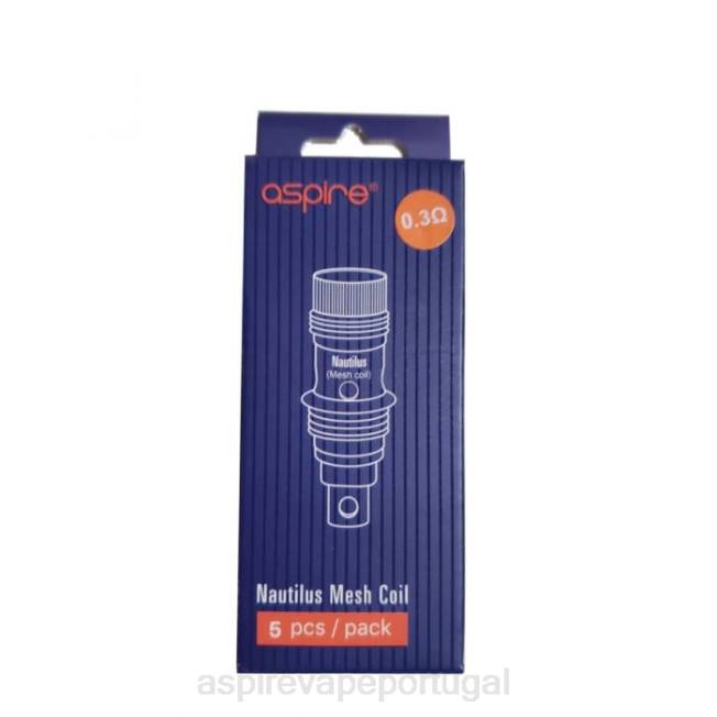 Aspire Ecig - Aspire Nautilus bobinas mini bvc - pacote com 5 Z20F215