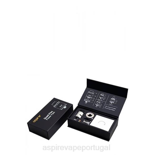 Aspire Vape Lisbon - Aspire Quad-Flex fonte de alimentação Z20F192 preto